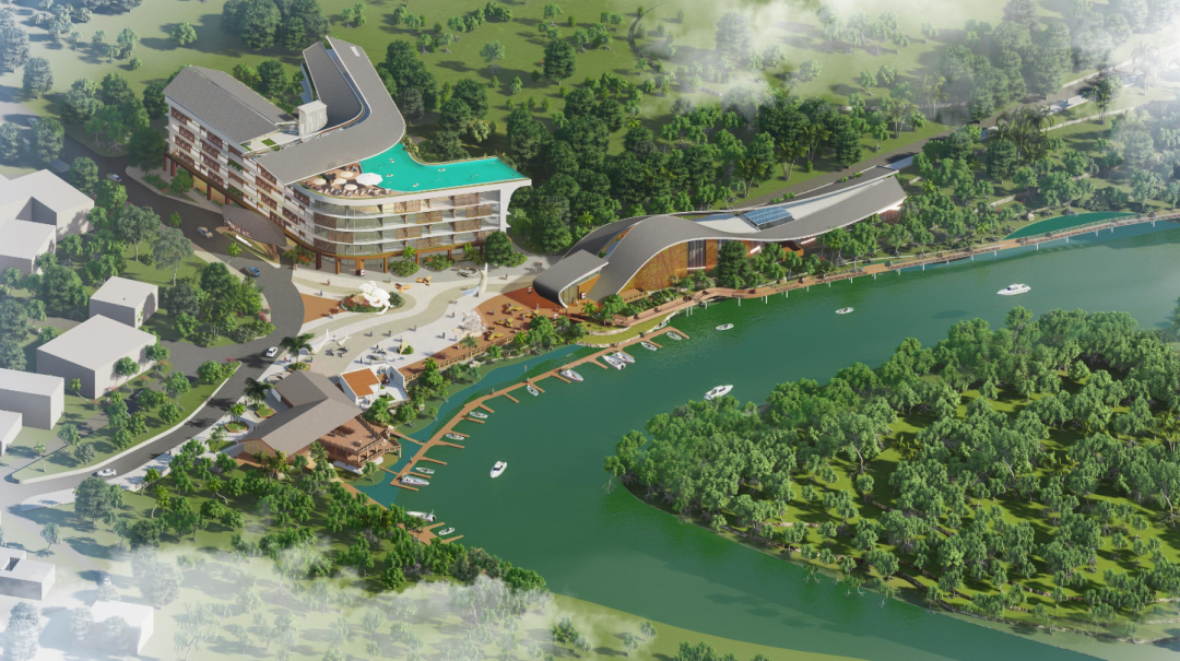 LDG动态︱上海经纬设计的海南自贸岛国家级自然保护区试验区生态旅游一期项目建设进行时！