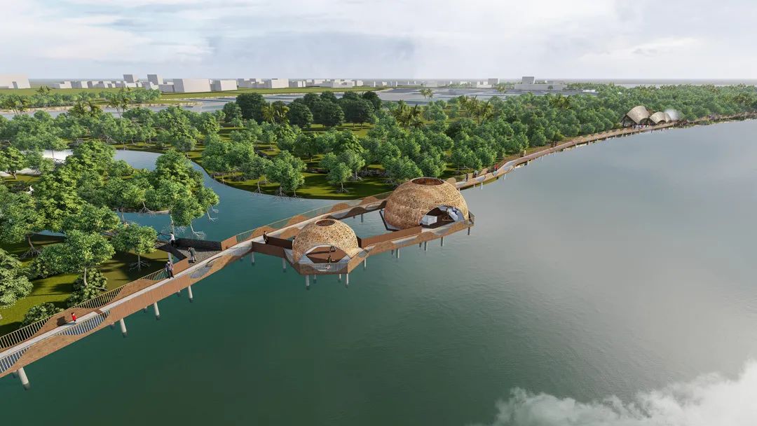 LDG动态︱上海经纬设计的海南自贸岛国家级自然保护区试验区生态旅游一期项目建设进行时！